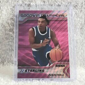 5/$20 Mint 2023 UD Goodwin Champions J.J. Starling Pink Wave Rookie Card P48!!
